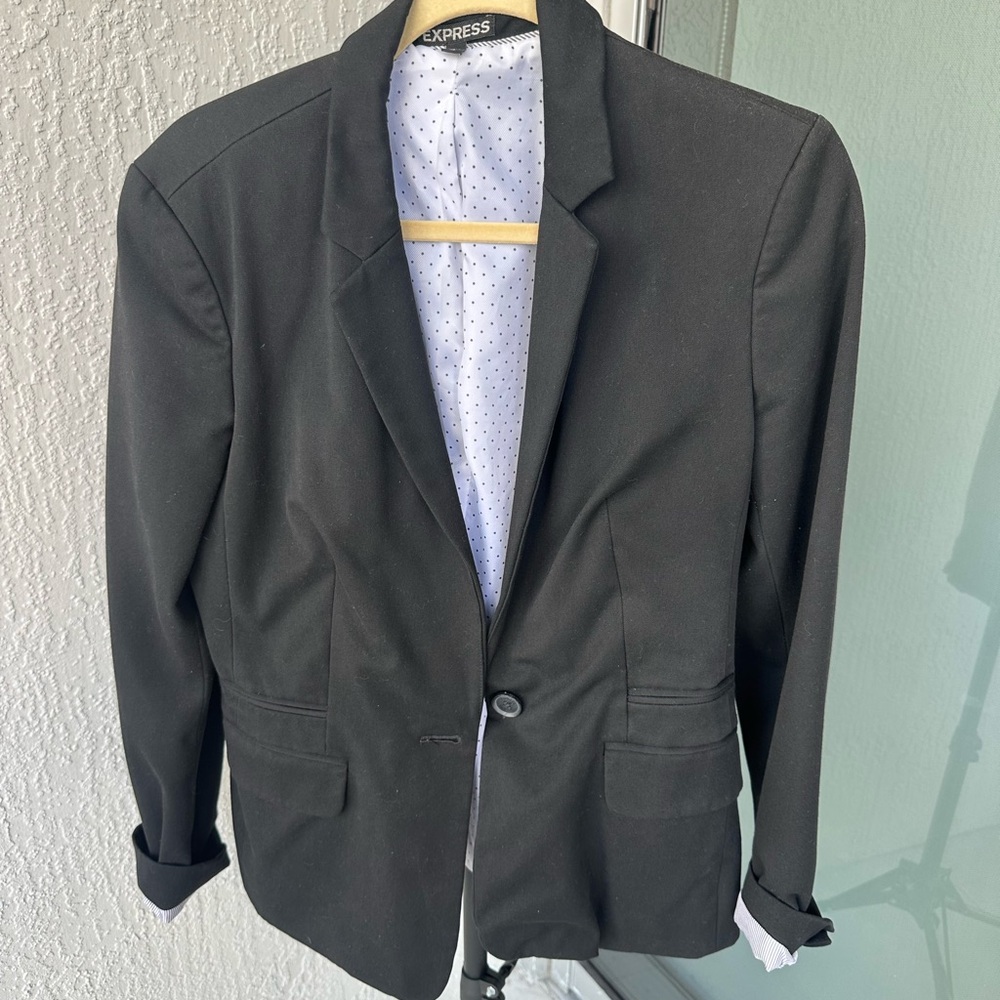 Express Women’s Classic Black Sport Coat